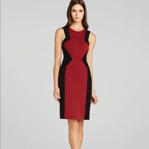 BCBG MaxAzaria Evelyn Dress in Merlot